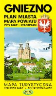 Gniezno z map powiatu