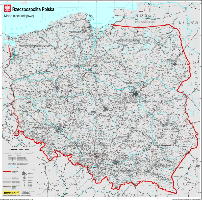 turystyczna mapa polski